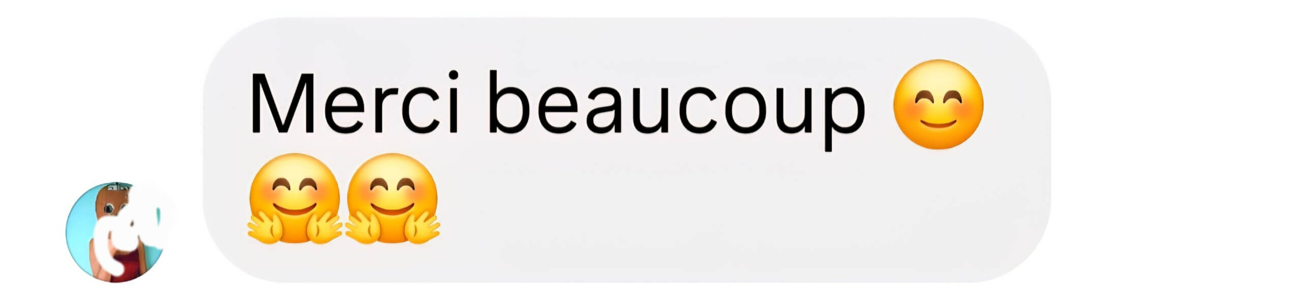 remerciement